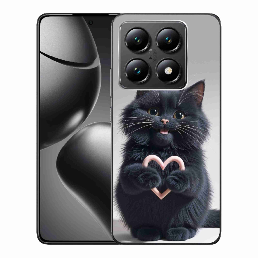 Gél borító mmCase a Xiaomi 14T-hez - macska szeretet 3
