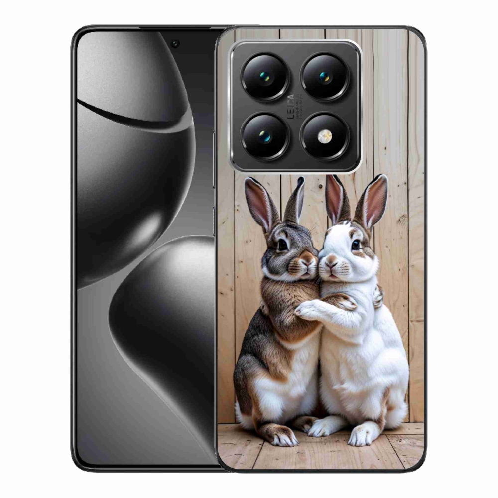 Gél borítás mmCase a Xiaomi 14T-hez - nyúlpár