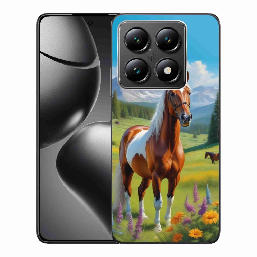 Gél borítás mmCase a Xiaomi 14T-hez - ló a réten