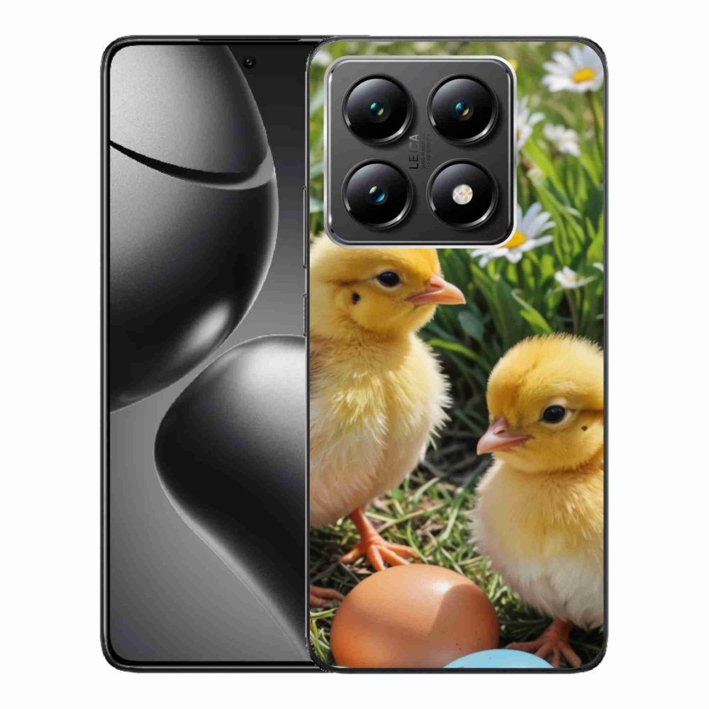 Gél borítás mmCase a Xiaomi 14T-hez - csirkék