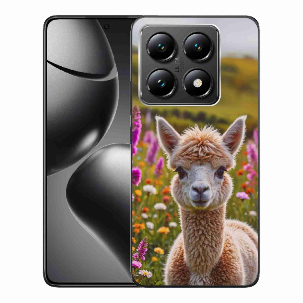 Gél borítás mmCase a Xiaomi 14T-hez - láma a réten