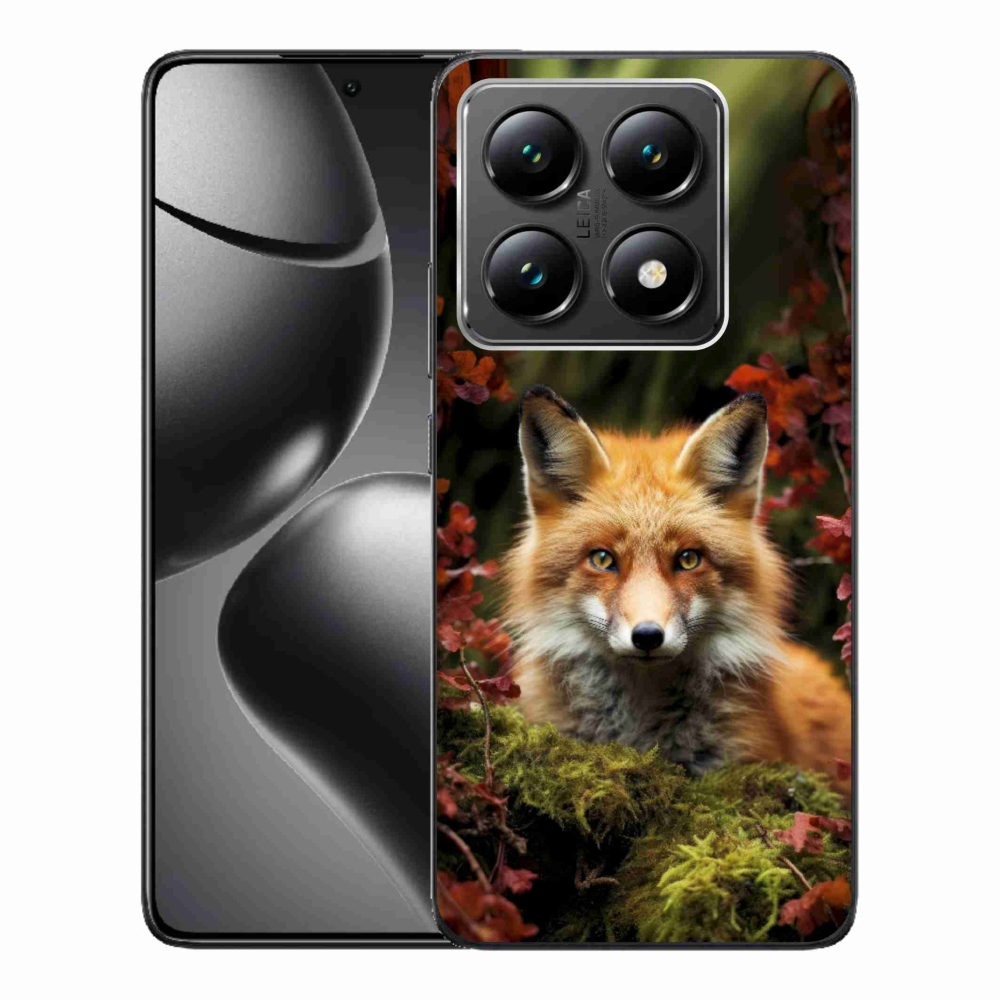 Gél borítás mmCase a Xiaomi 14T-hez - róka az erdőben
