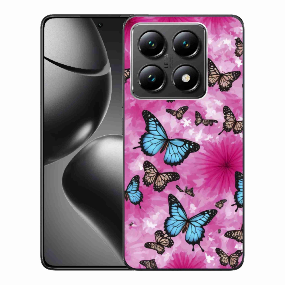 Gél borítás mmCase a Xiaomi 14T számára - pillangókert