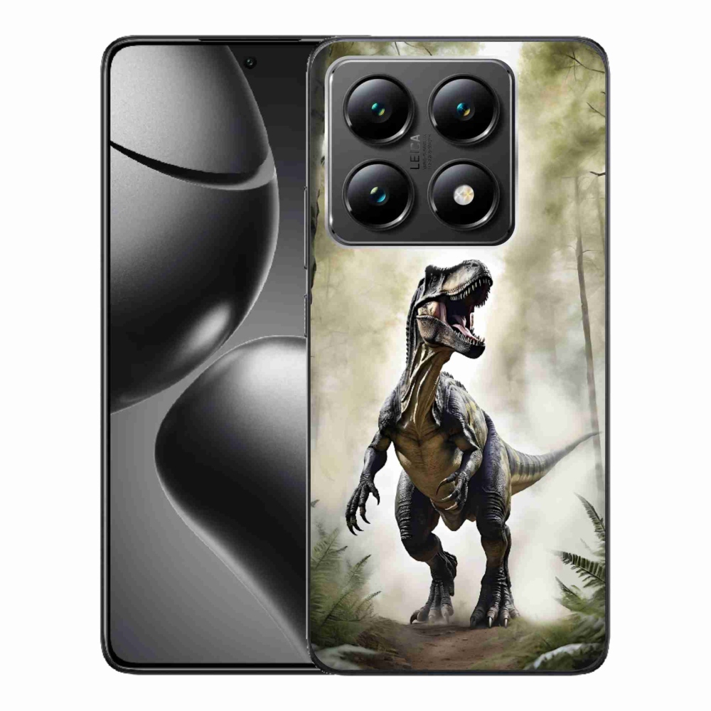 Gél borítás mmCase a Xiaomi 14T-hez - dühös T-Rex