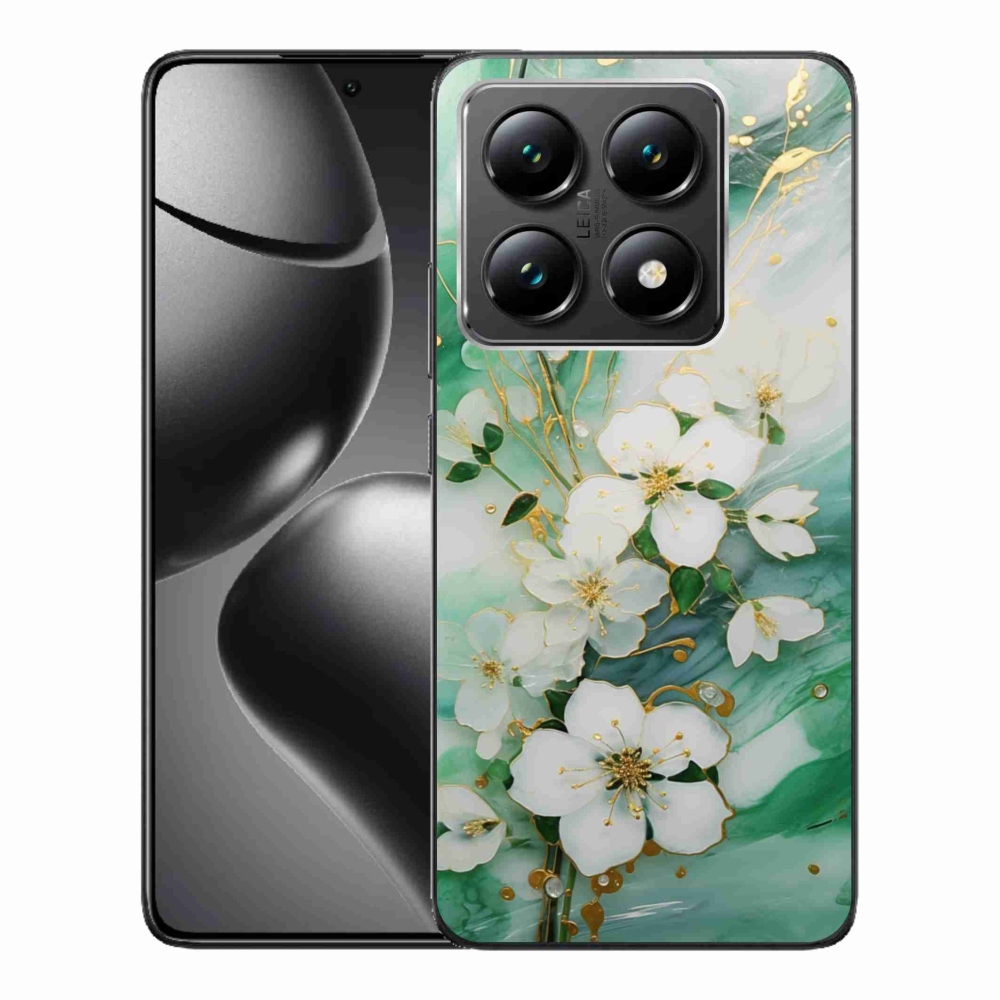 Gél borító mmCase a Xiaomi 14T-hez - finom virágok