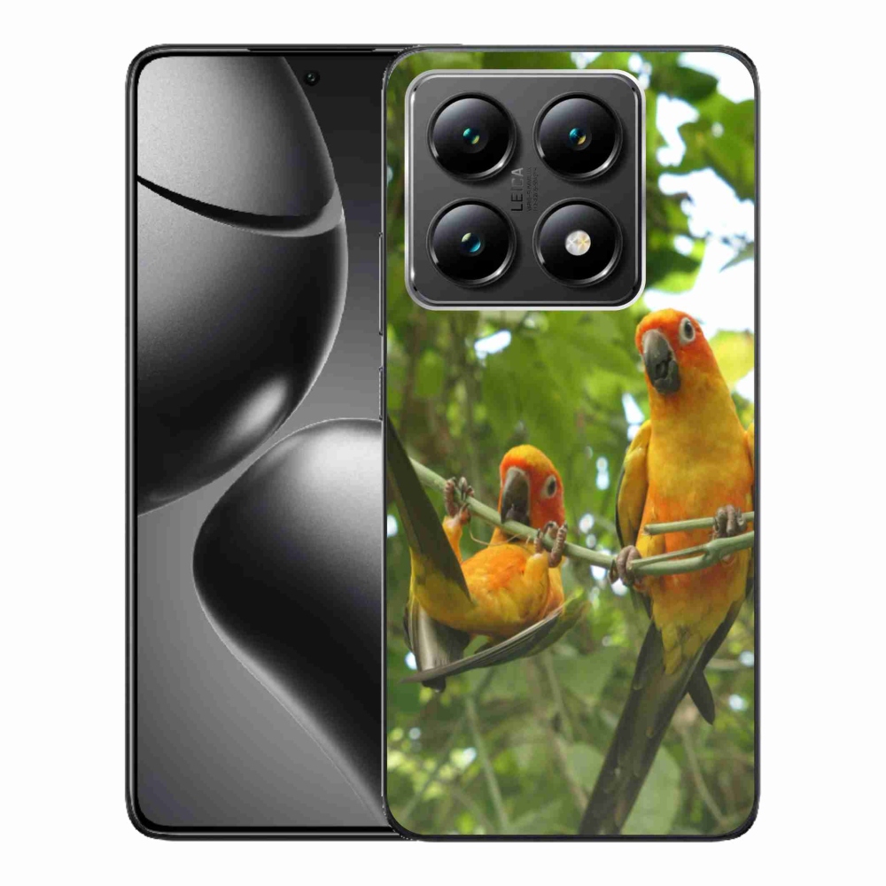 Gél borítás mmCase a Xiaomi 14T-hez - papagájok aratingy