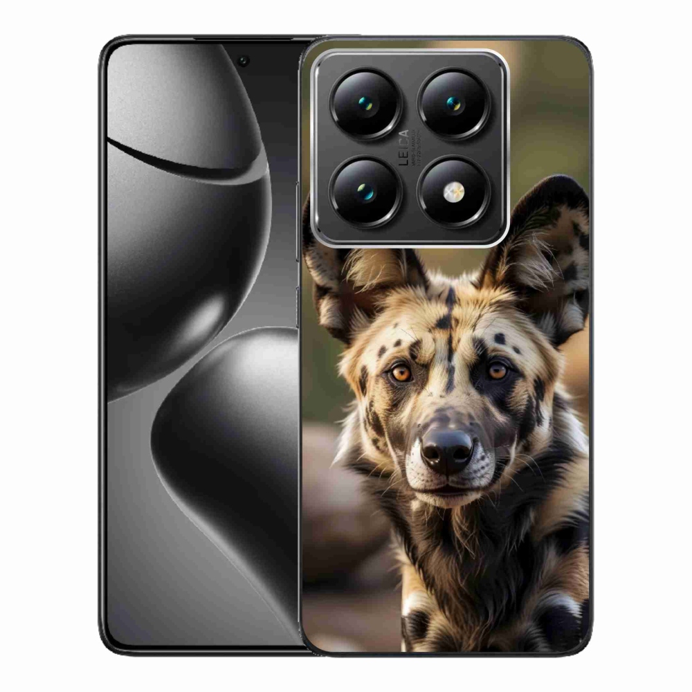 Gél borítás mmCase a Xiaomi 14T Pro-hoz - Afrikai vadkutya