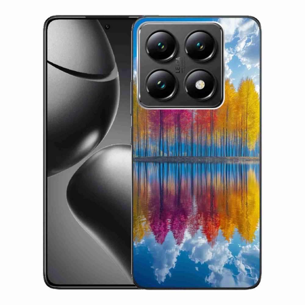 Gél borítás mmCase a Xiaomi 14T Pro számára - színes fák