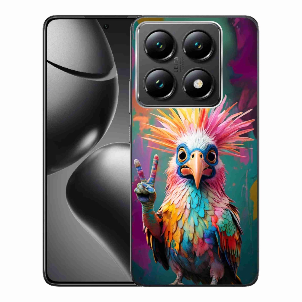 Gél borítás mmCase a Xiaomi 14T Pro számára - színes lázadó