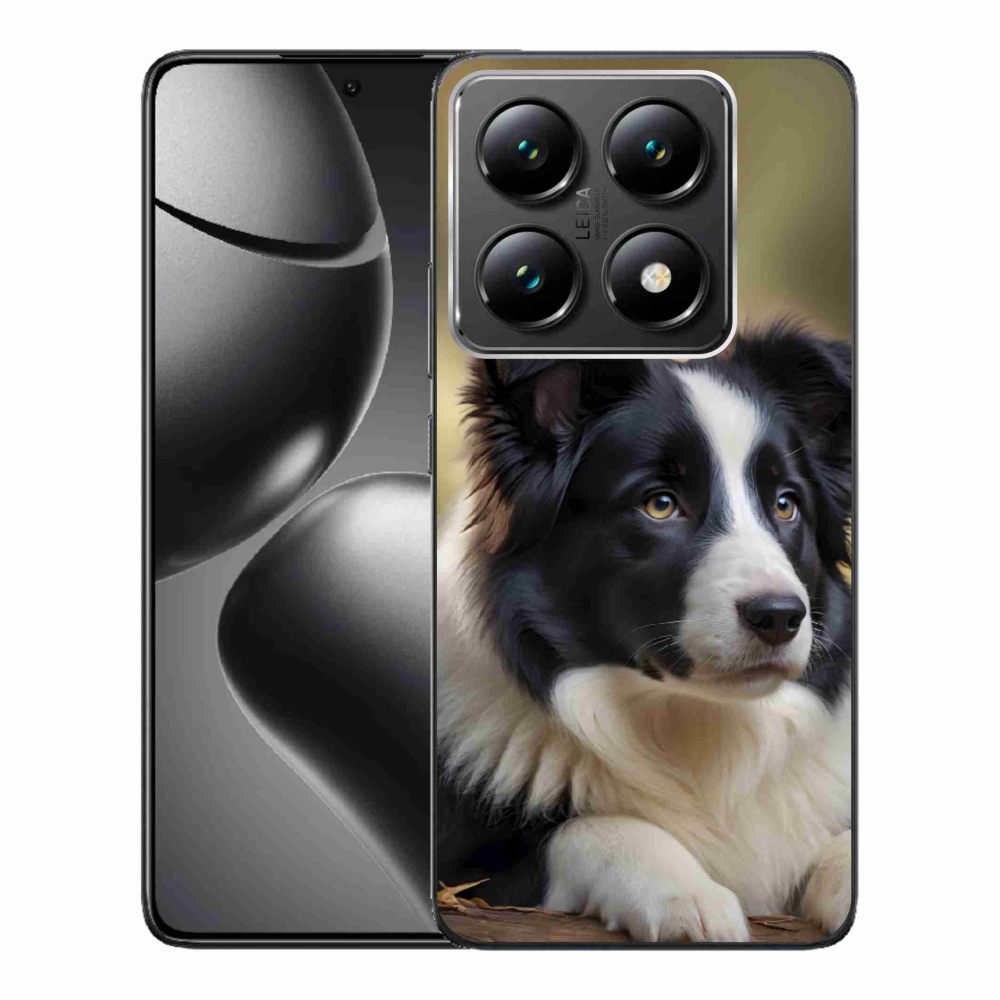 Gél borító mmCase a Xiaomi 14T Pro számára - border colie 2