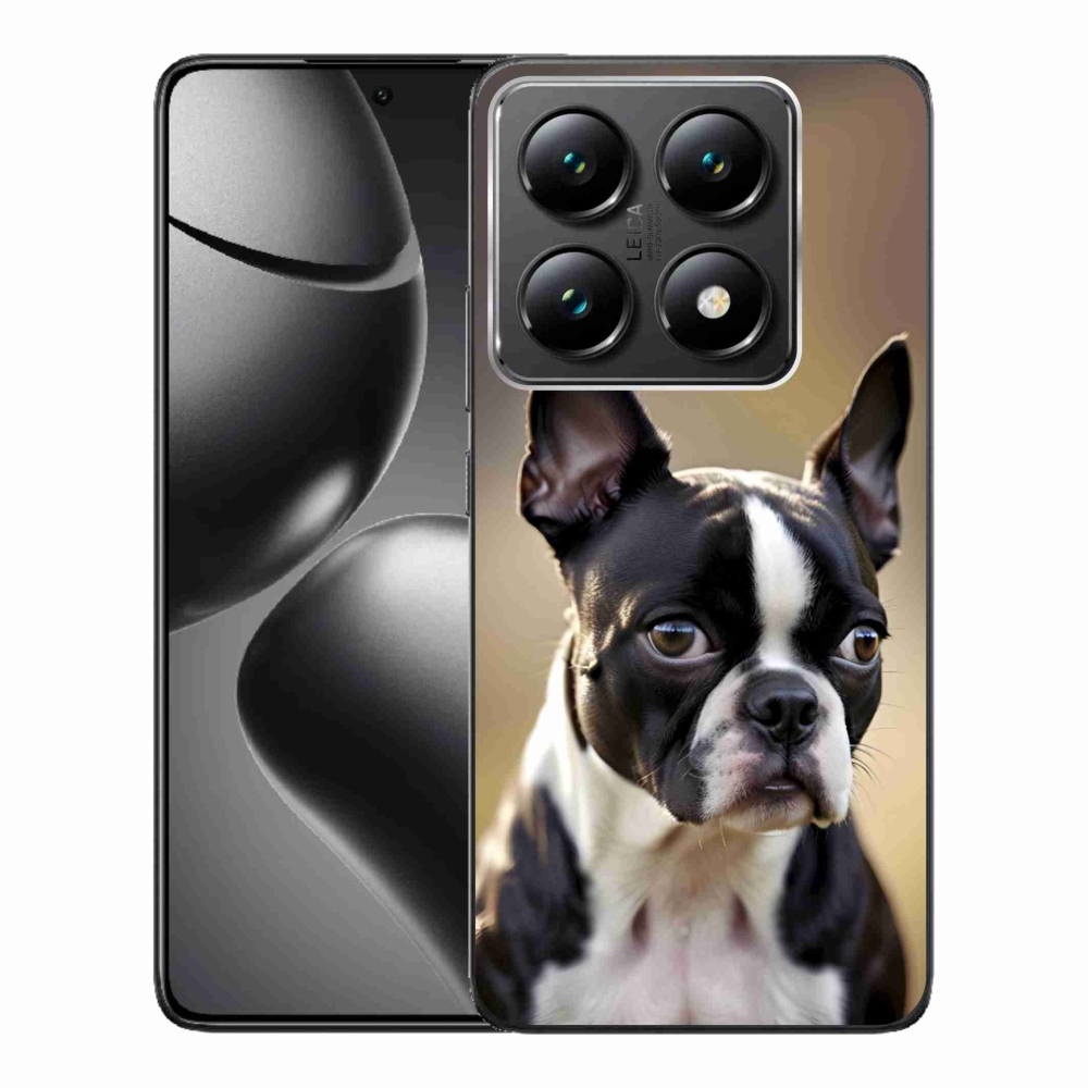 Gél borítás mmCase a Xiaomi 14T Pro készülékhez - Boston Terrier