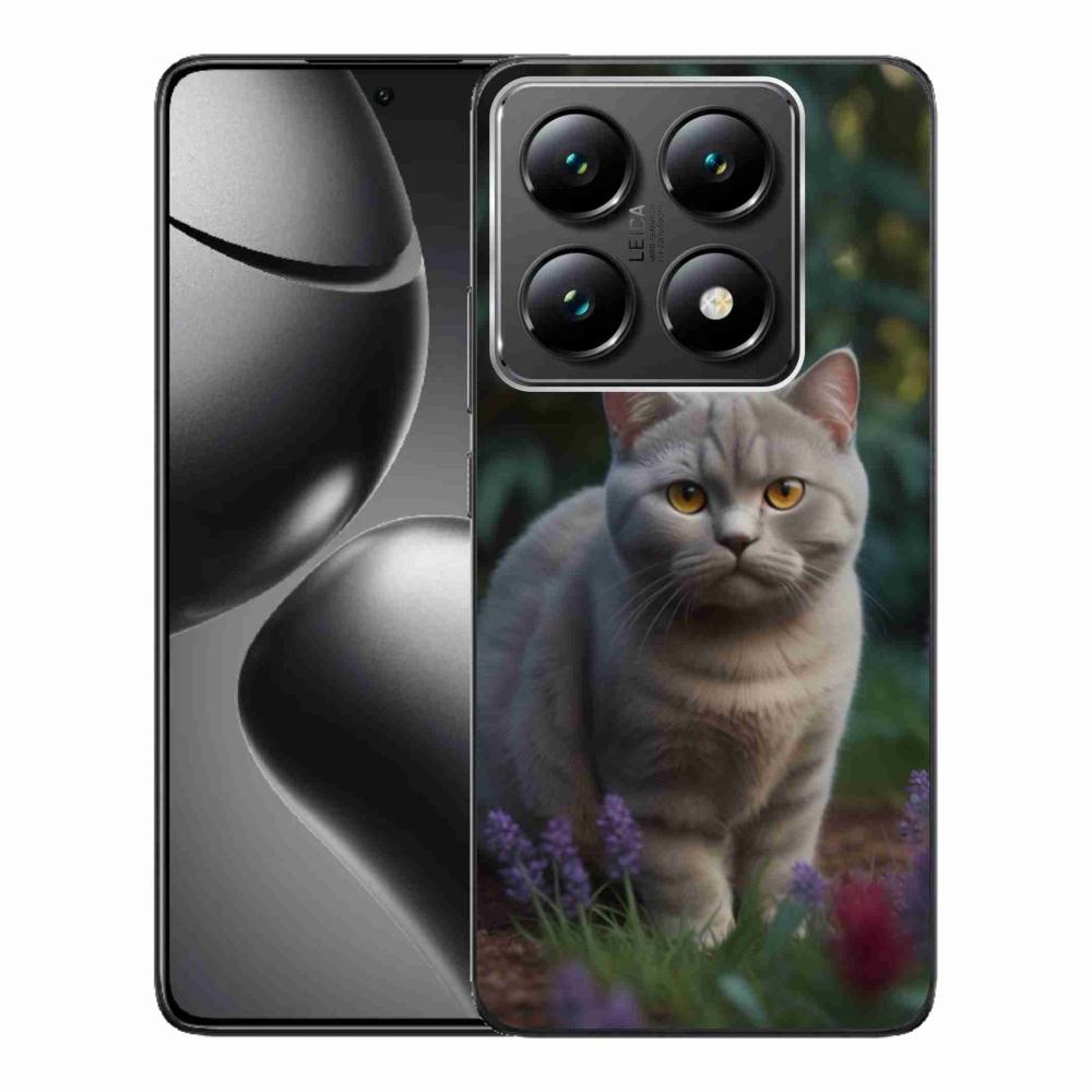 Gél borítás mmCase a Xiaomi 14T Pro számára - brit macska