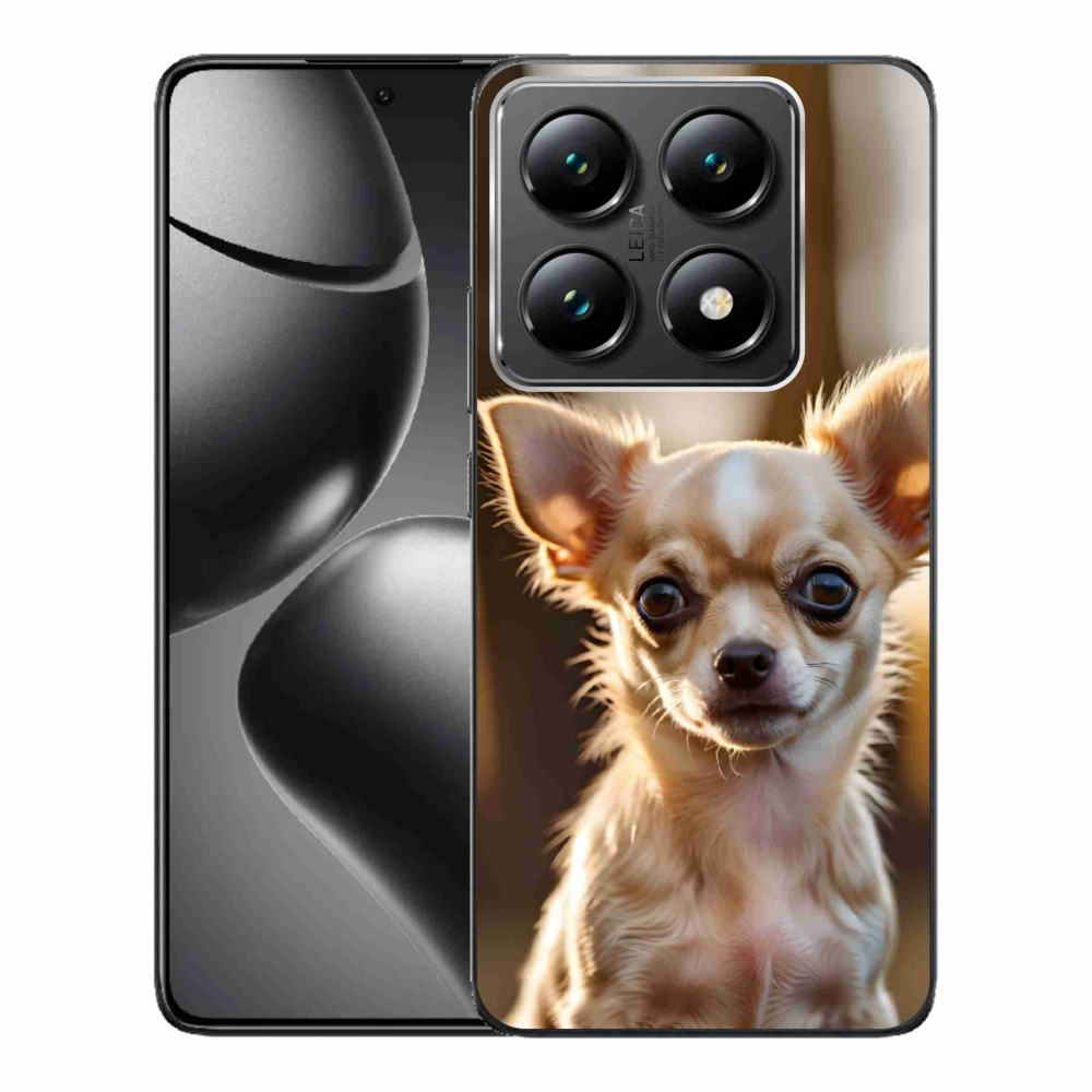 Gél borítás mmCase a Xiaomi 14T Pro - chihuahua 6 számára