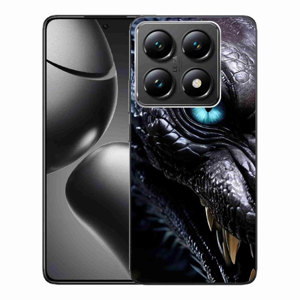 Gél borítás mmCase a Xiaomi 14T Pro számára - sárkány nézet