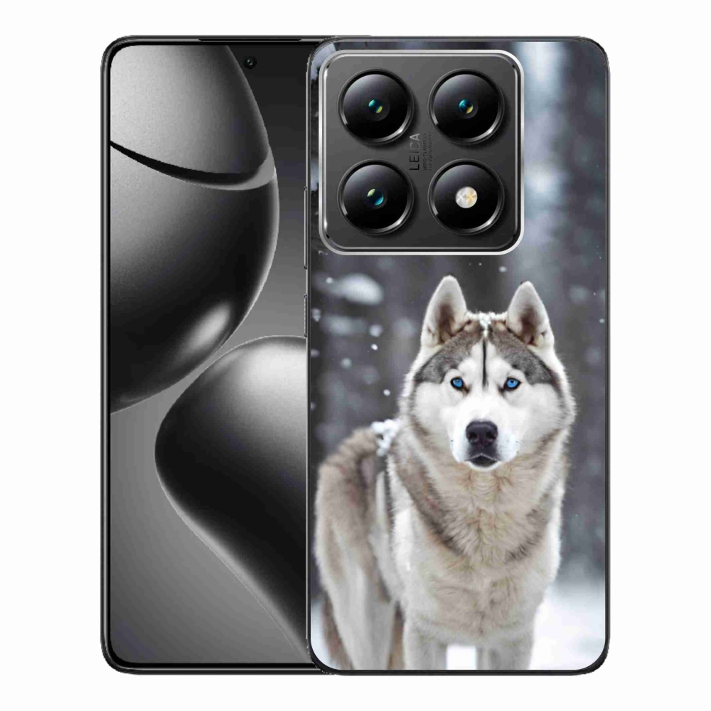 Gél borítás mmCase a Xiaomi 14T Pro - husky 2 számára