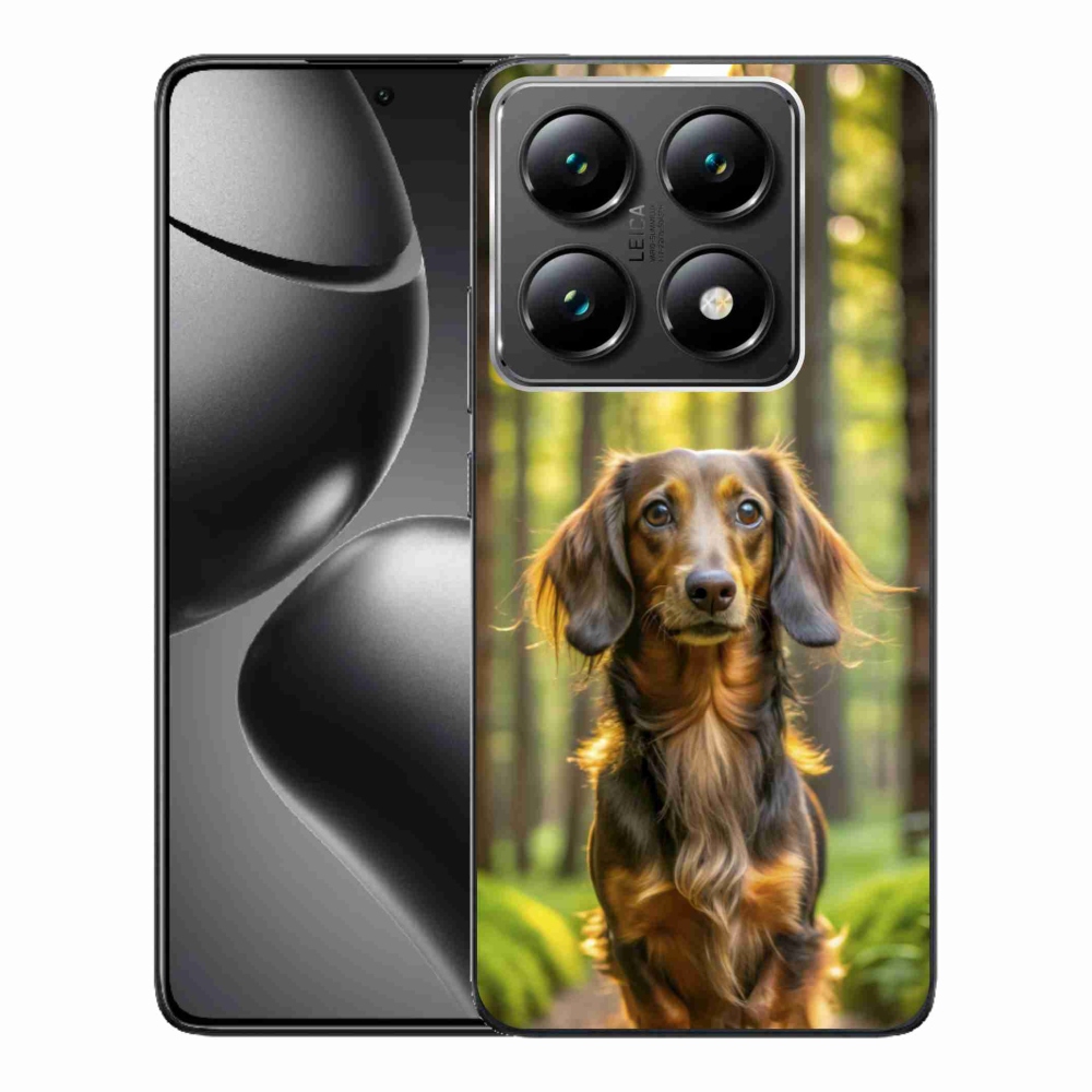 Gél borítás mmCase a Xiaomi 14T Pro számára - tacskó 4