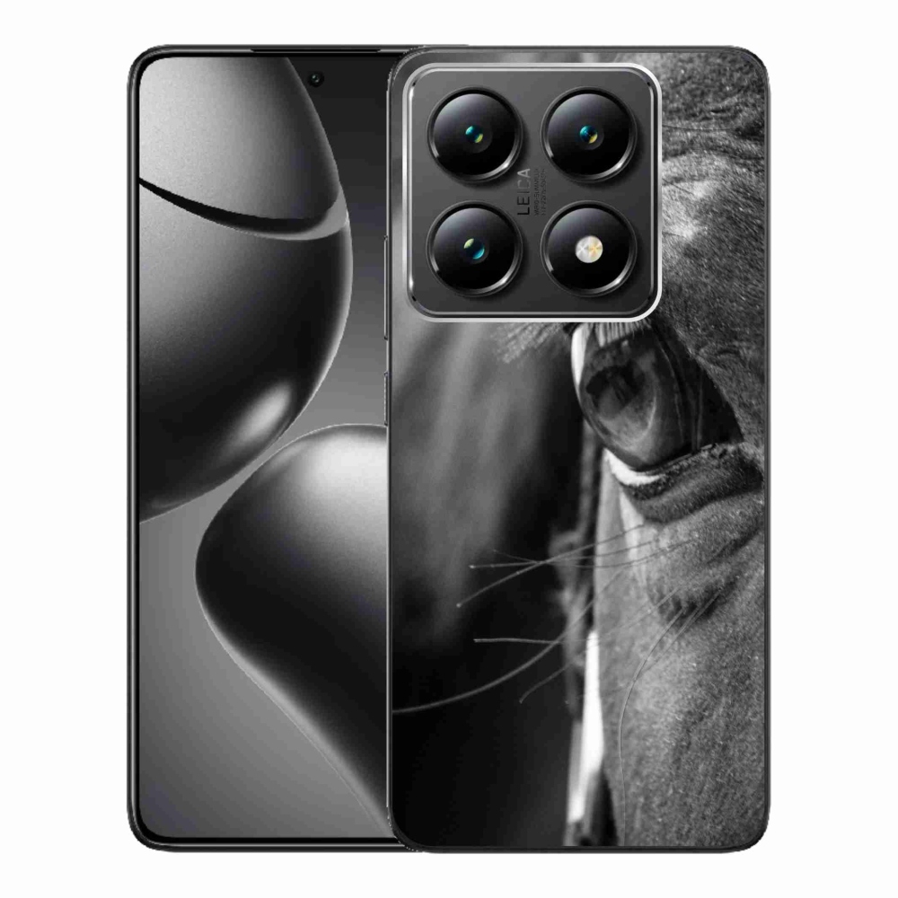 Gél borítás mmCase a Xiaomi 14T Pro számára - ló nézet