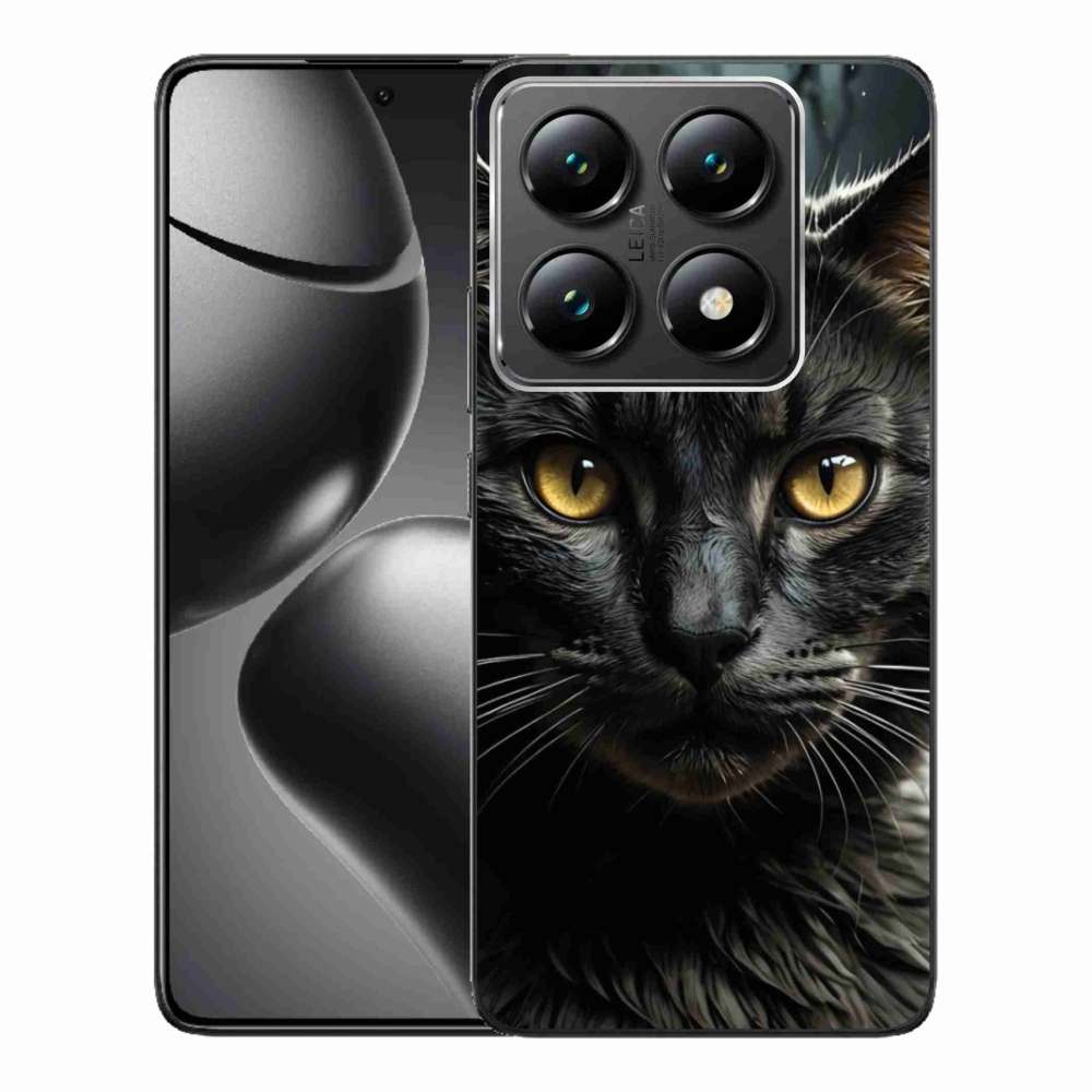 Gél borítás mmCase a Xiaomi 14T Pro számára - cat view 3