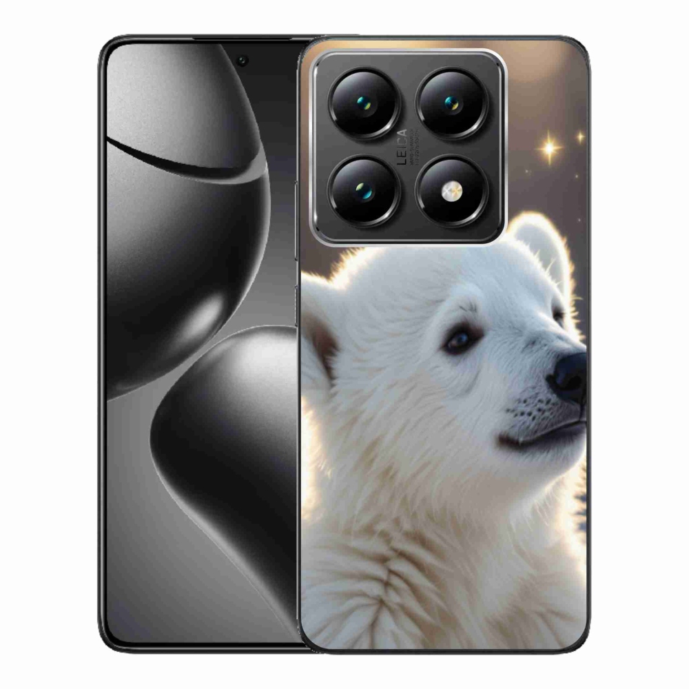 Gél borítás mmCase a Xiaomi 14T Pro számára - jegesmedve