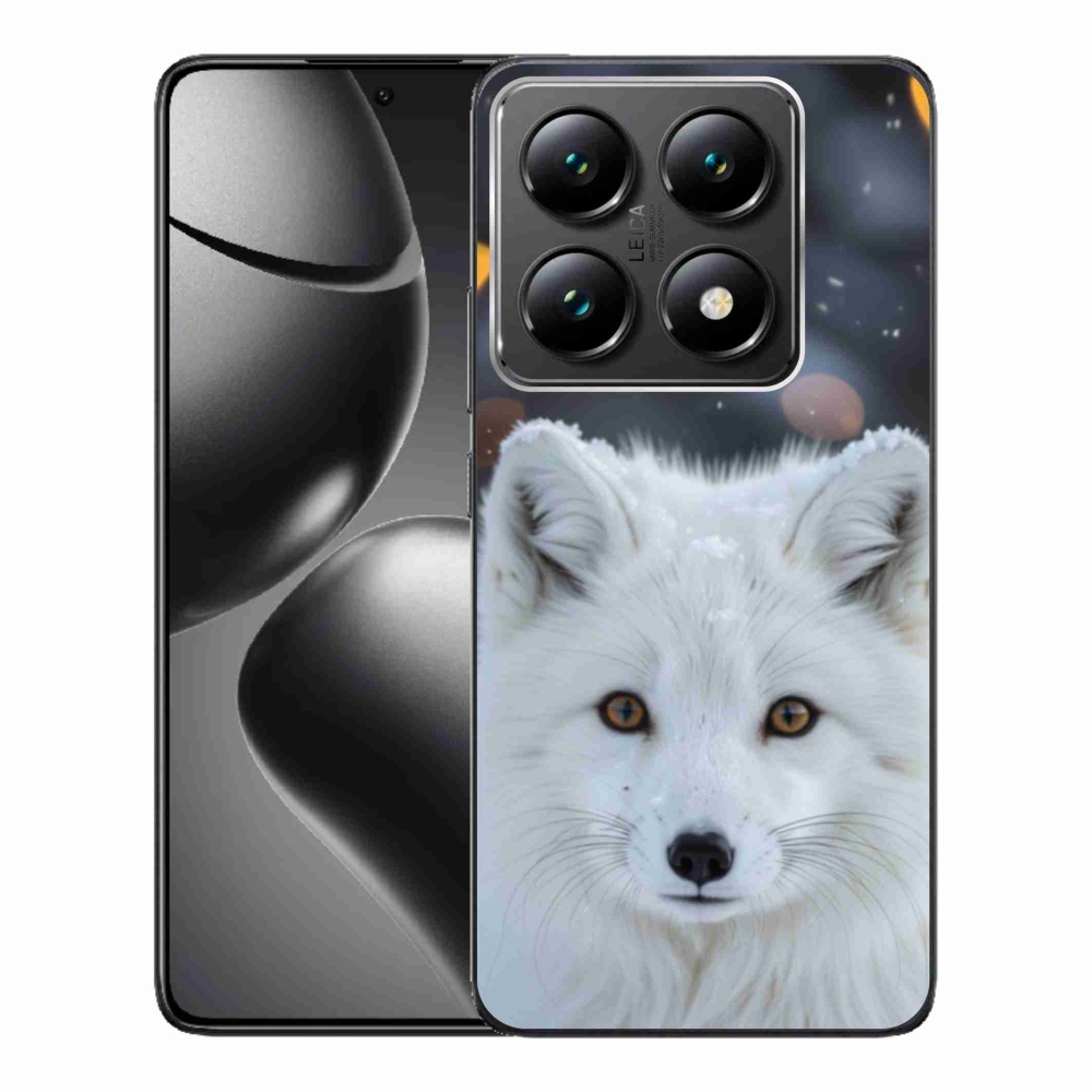 Gél borítás mmCase a Xiaomi 14T Pro számára - polár róka