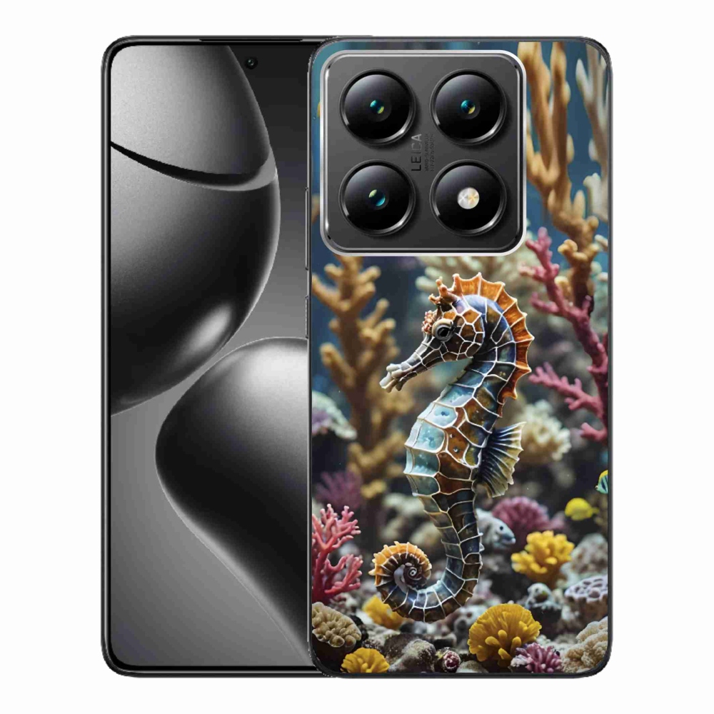 Gél borítás mmCase a Xiaomi 14T Pro számára - csikóhal 2