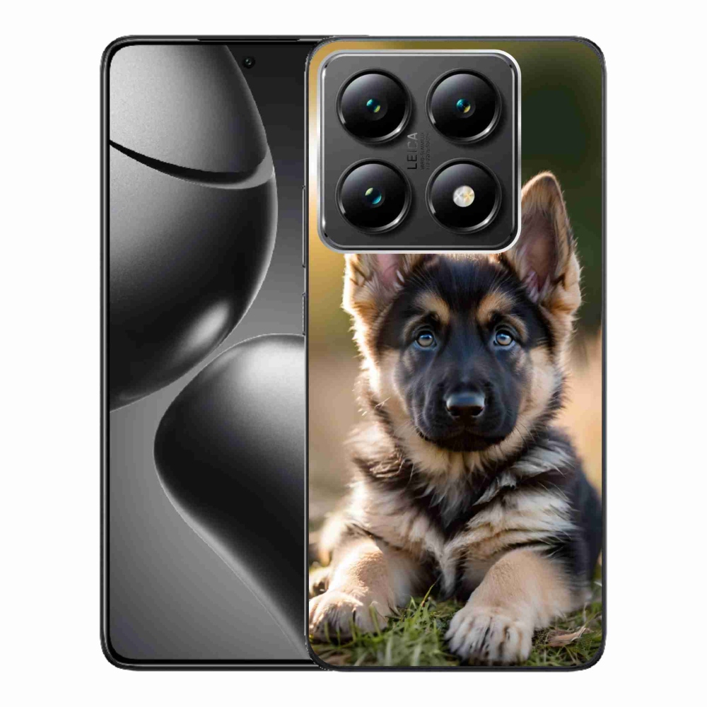 Gél borítás mmCase a Xiaomi 14T Pro számára - Német juhászkutya a természetben