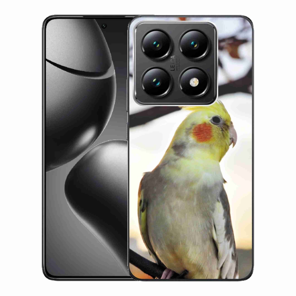 Gél borítás mmCase a Xiaomi 14T Pro számára - papagáj korela