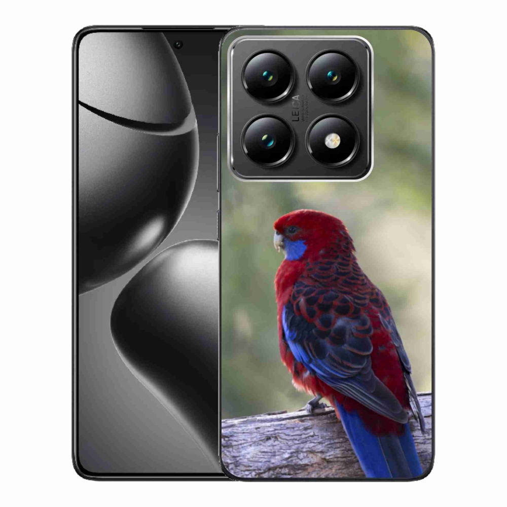 Gél borítás mmCase a Xiaomi 14T Pro számára - papagáj rosela