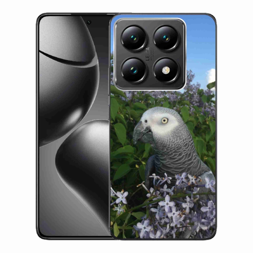 Zselés borítás mmCase a Xiaomi 14T Pro számára - papagáj jacko