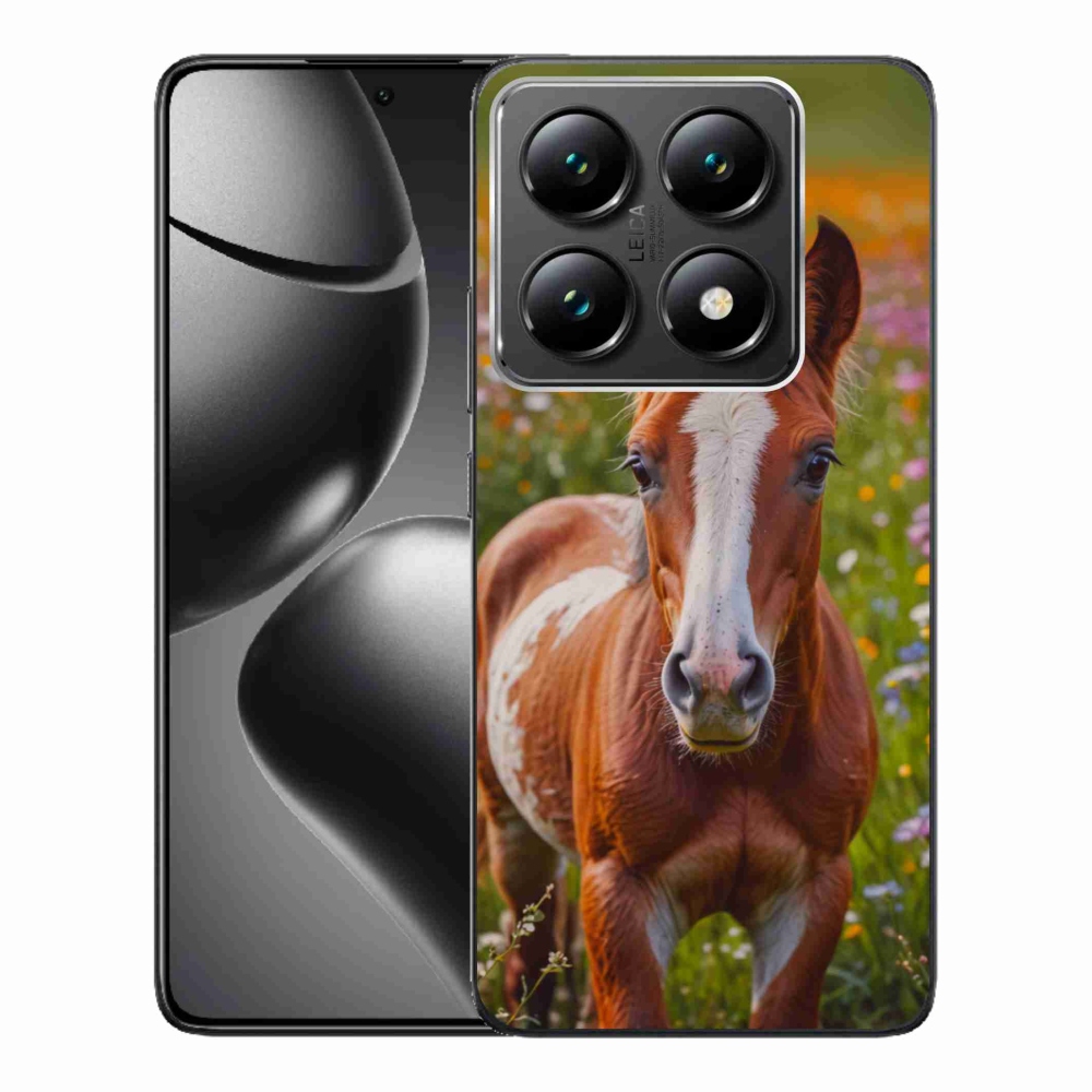 Gélburkolat mmCase a Xiaomi 14T Pro számára - aranyos csikó