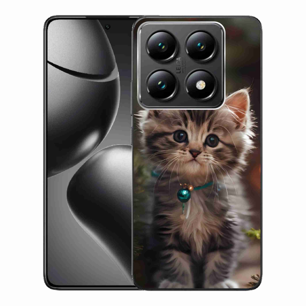 Gél borítás mmCase a Xiaomi 14T Pro számára - aranyos cica 11