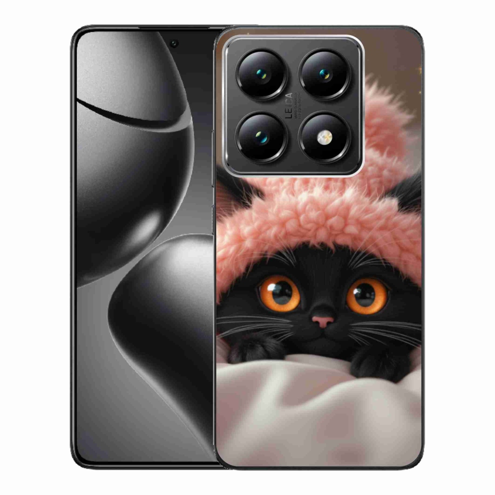 Gél borítás mmCase a Xiaomi 14T Pro számára - aranyos cica 7