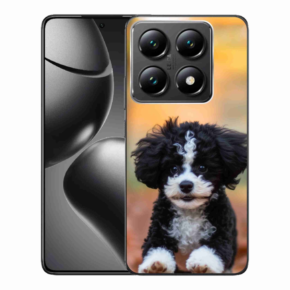 Gél borítás mmCase a Xiaomi 14T Pro számára - aranyos kiskutya 2