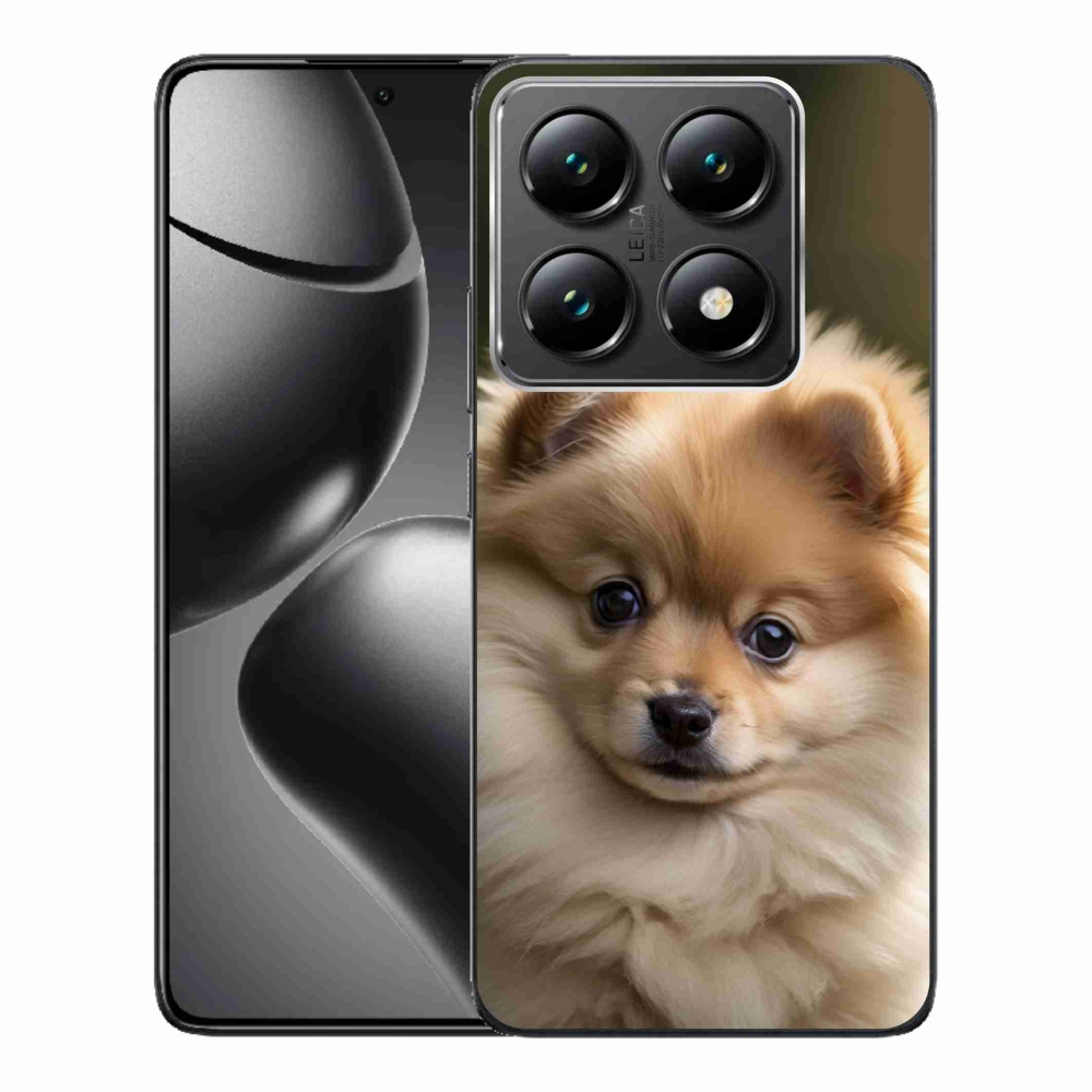 Gél borítás mmCase a Xiaomi 14T Pro számára - aranyos pomerániai 2