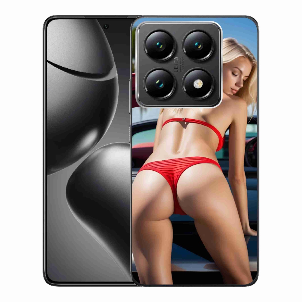Gél borítás mmCase a Xiaomi 14T Pro számára - szexi nő 2