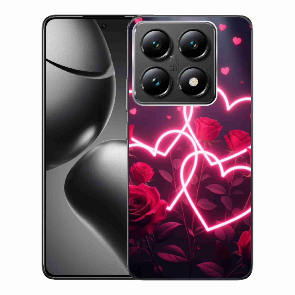 Gél borítás mmCase a Xiaomi 14T Pro számára - a szeretet szíve
