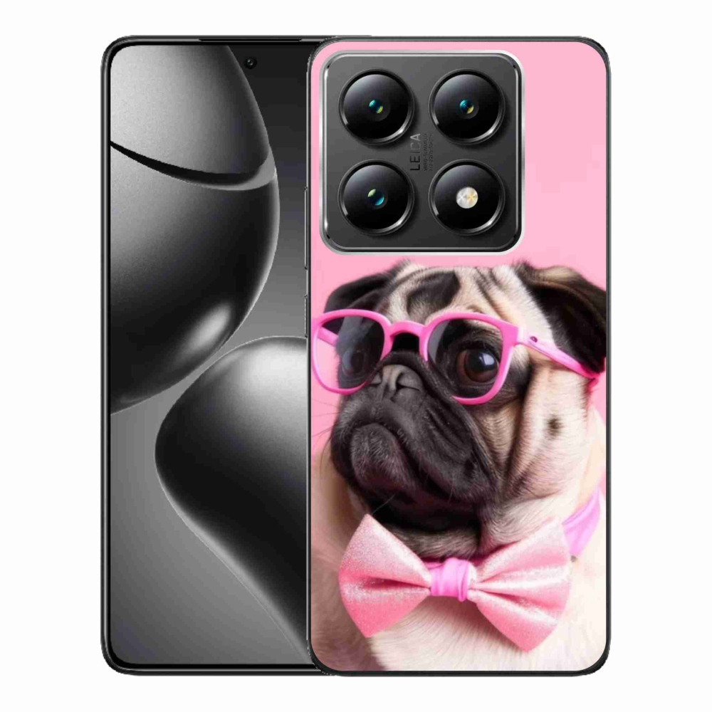 Gél borítás mmCase a Xiaomi 14T Pro számára - stílusos mopsz