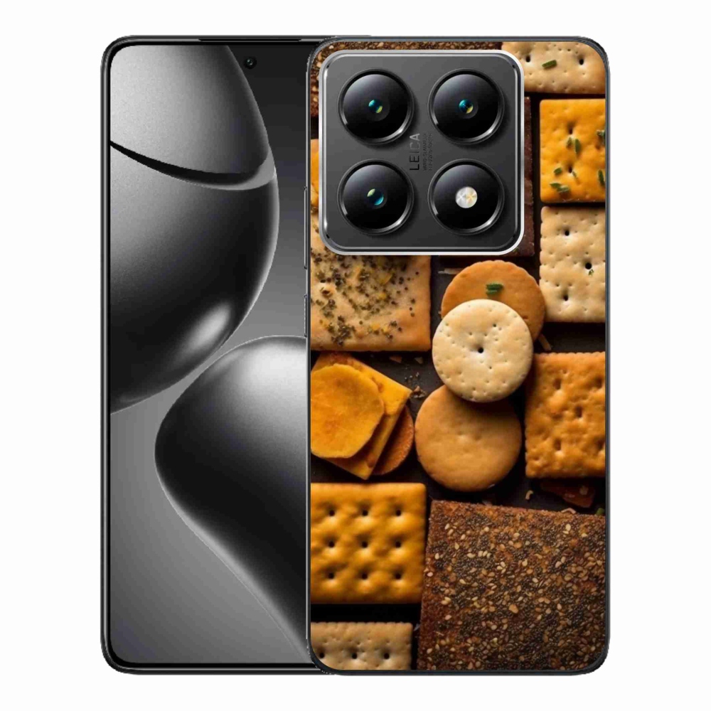 Gél borítás mmCase a Xiaomi 14T Pro számára - kekszek