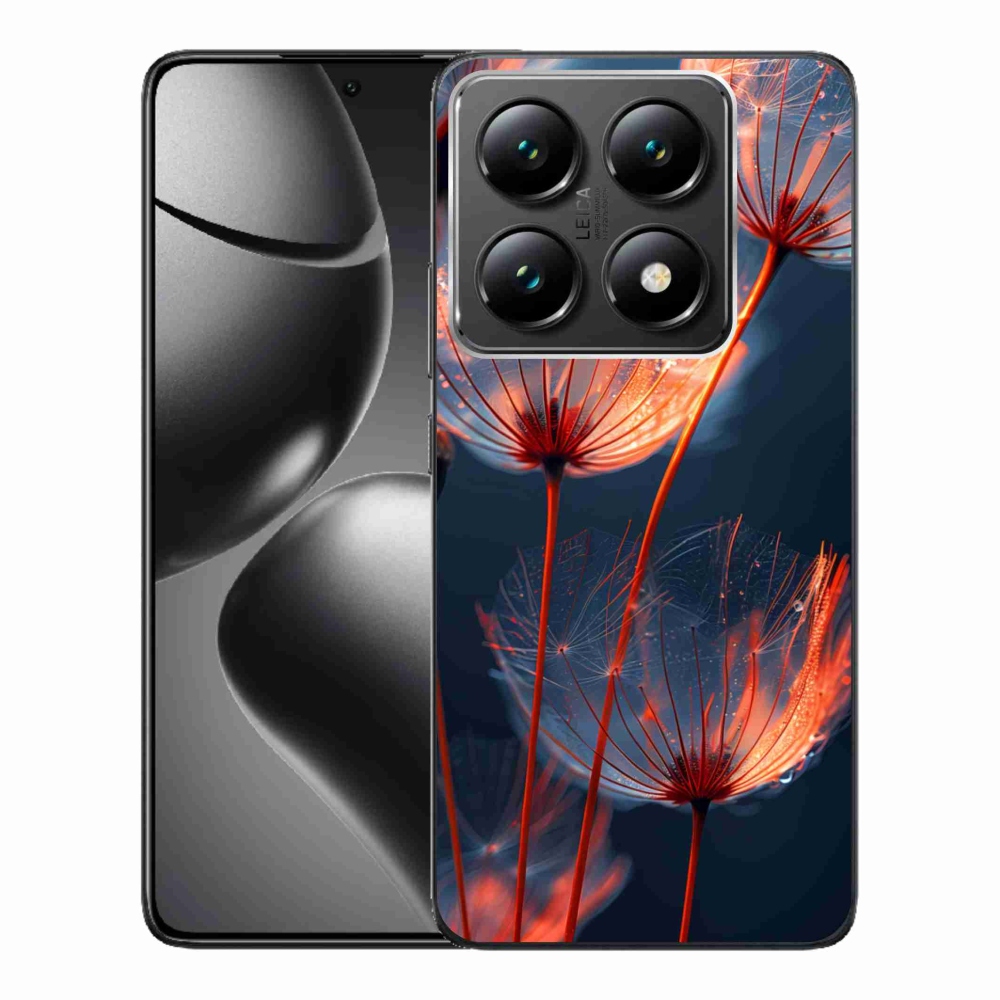 Gél borító mmCase a Xiaomi 14T Pro számára - világító pehely