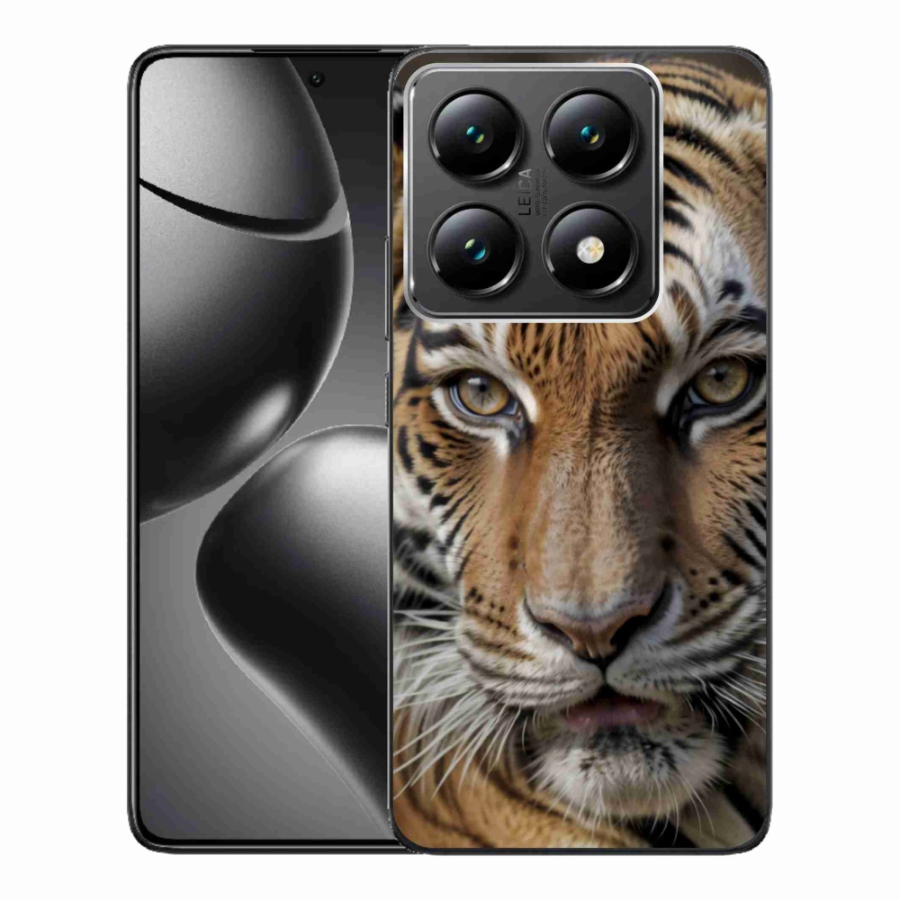 Gél borítás mmCase a Xiaomi 14T Pro számára - tigris nézet