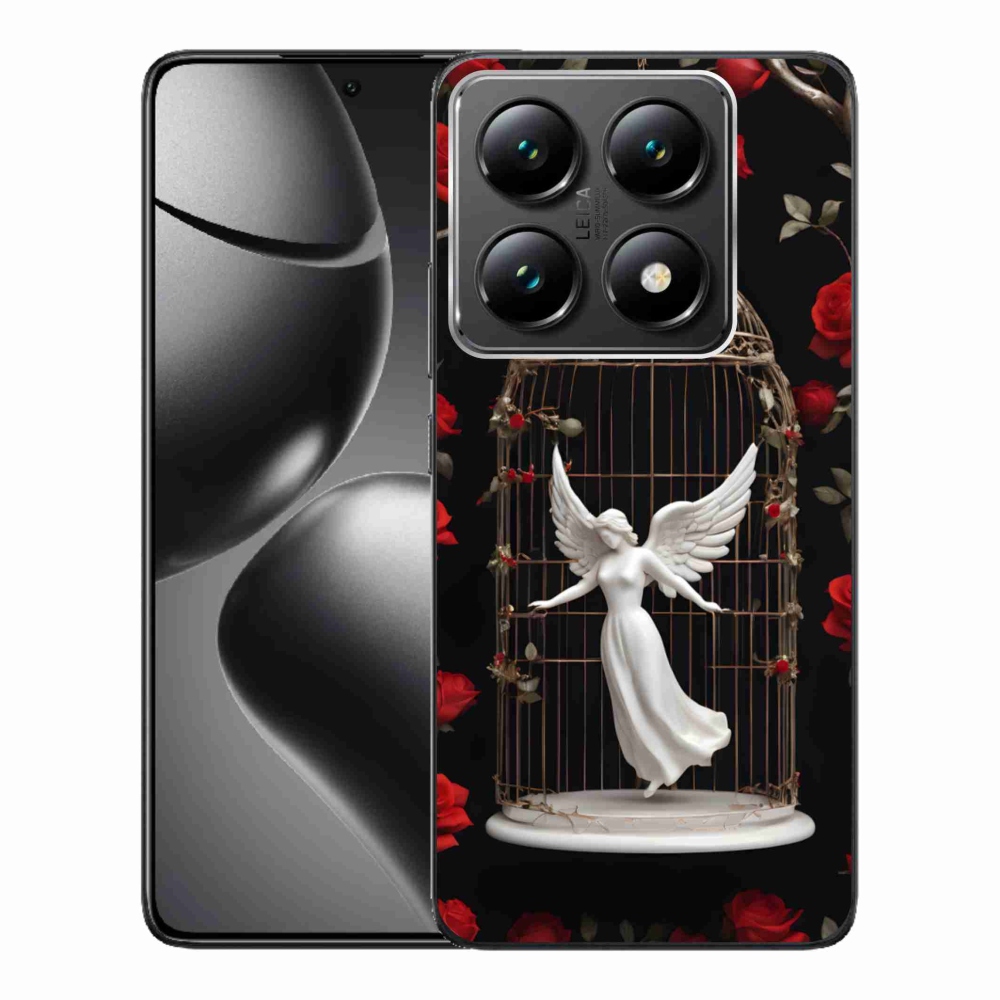 Gél borítás mmCase a Xiaomi 14T Pro számára - csapdába esett angyal