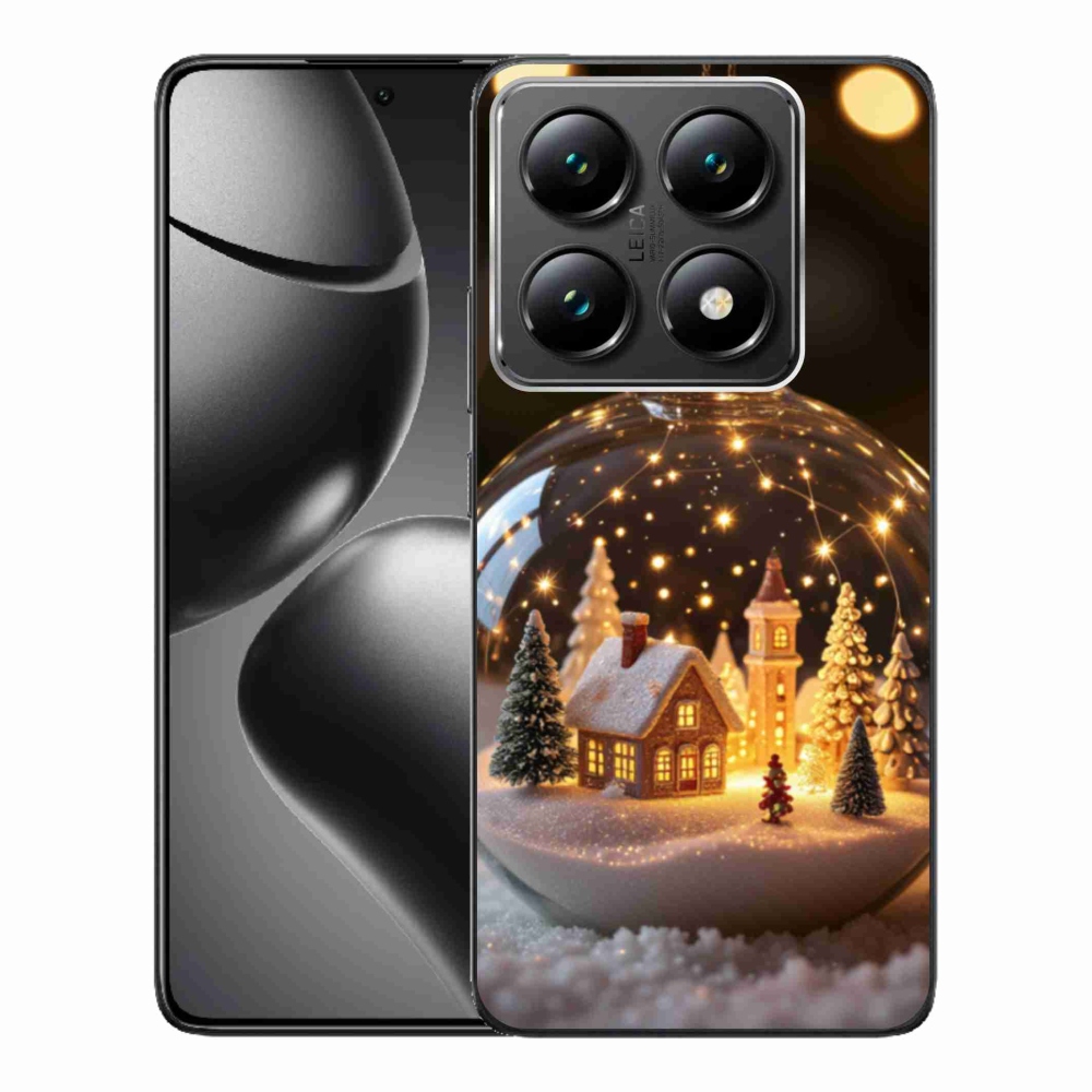 Gél borítás mmCase a Xiaomi 14T Pro számára - Karácsonyi golyók 3