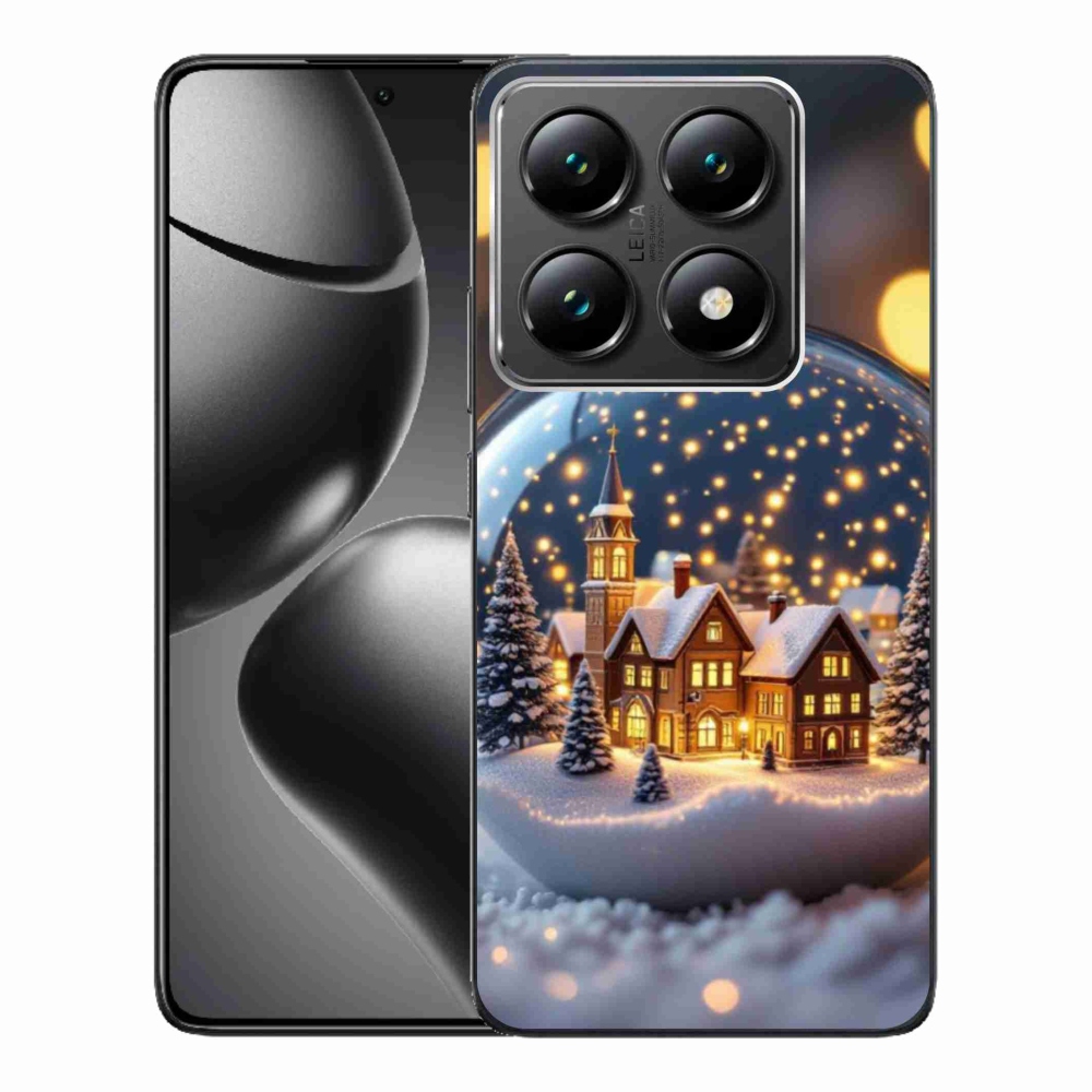 Gél borítás mmCase a Xiaomi 14T Pro számára - Karácsonyi golyók 4