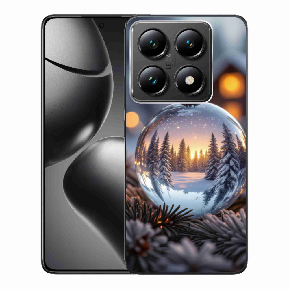 Gél borítás mmCase a Xiaomi 14T Pro számára - karácsonyi dekoráció