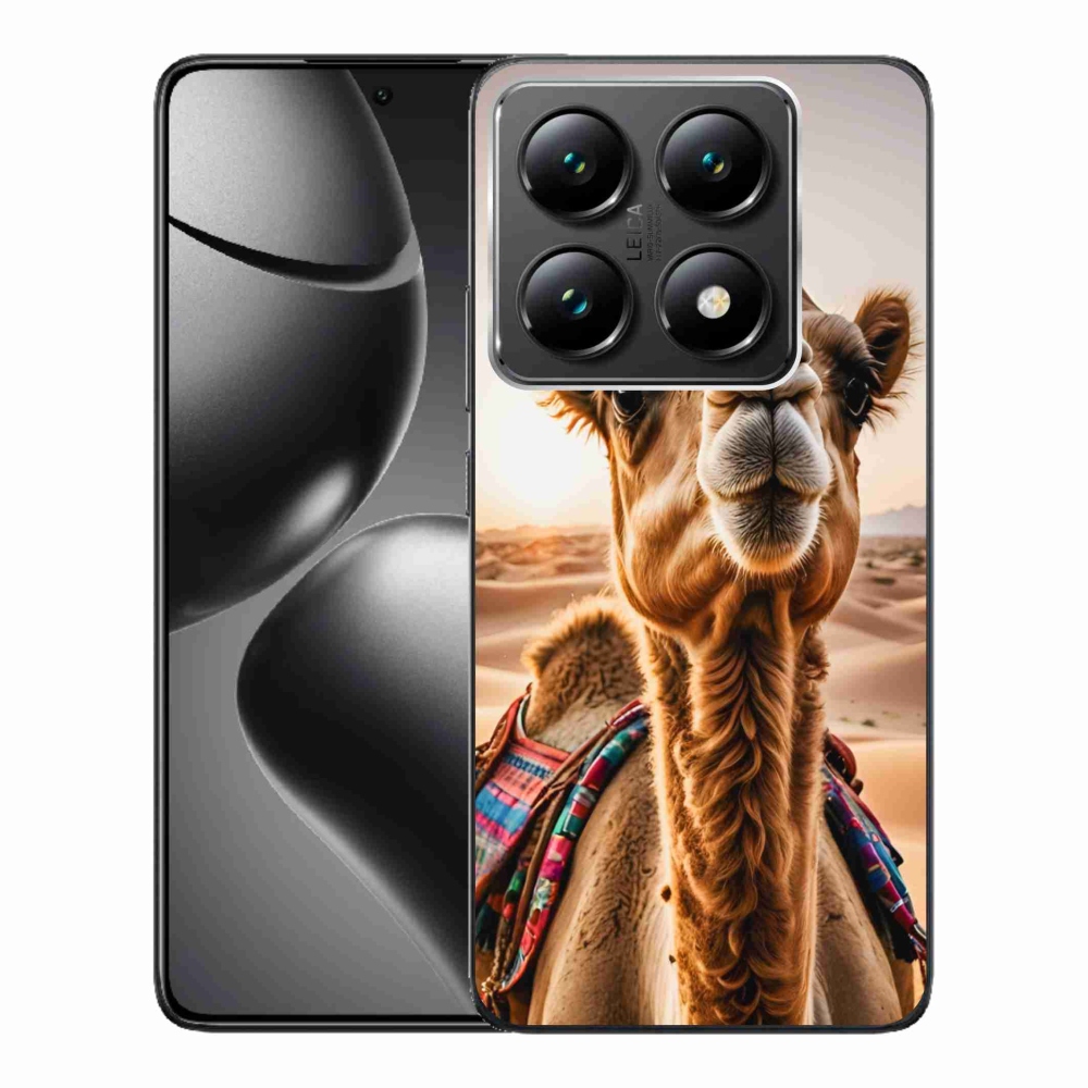 Gél borítás mmCase a Xiaomi 14T Pro számára - teve színű
