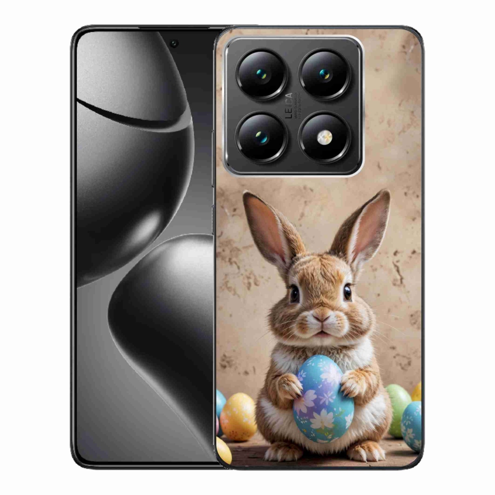 Gél borítás mmCase a Xiaomi 14T Pro számára - Húsvéti nyuszi