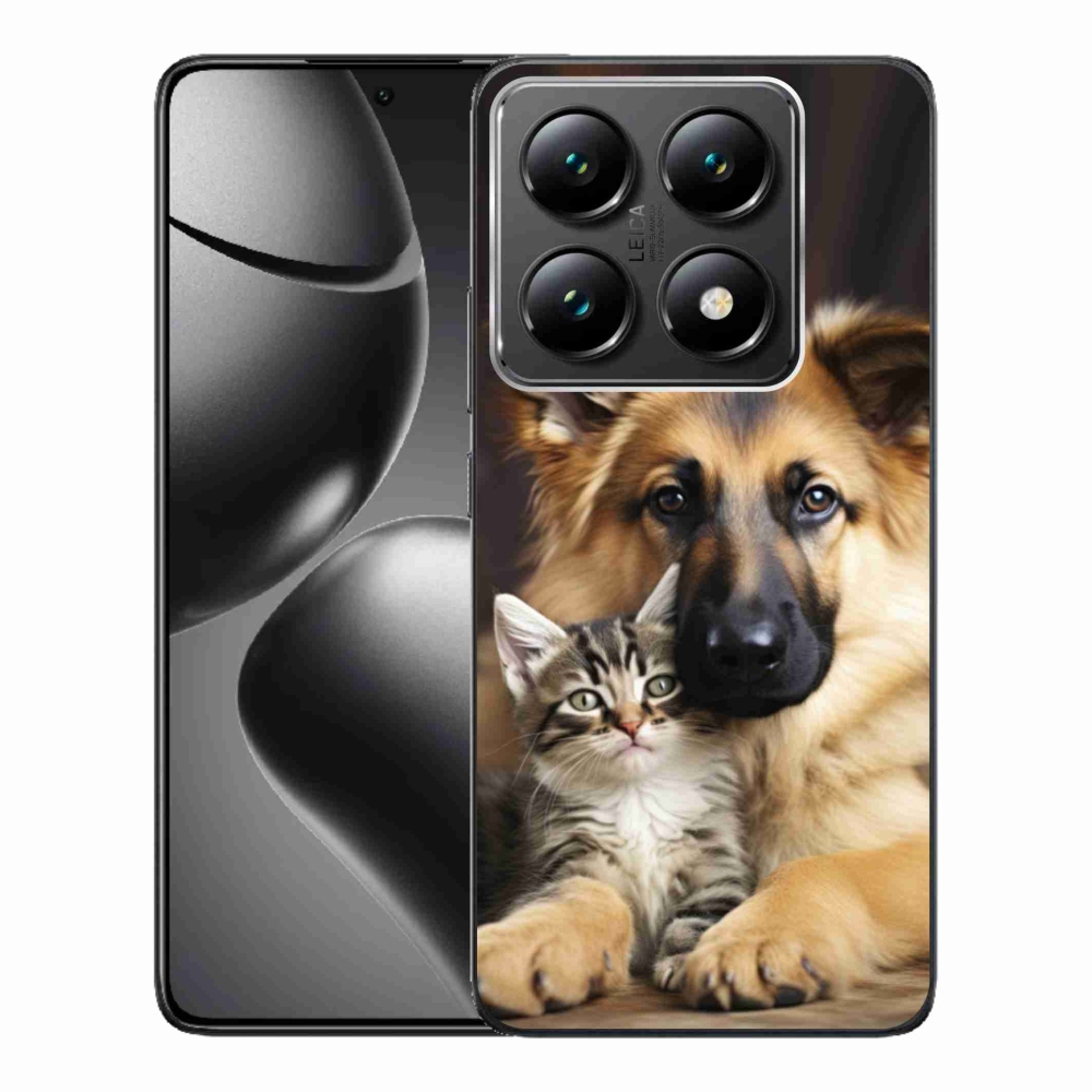 Gél borítás mmCase a Xiaomi 14T Pro számára - állatbarátság