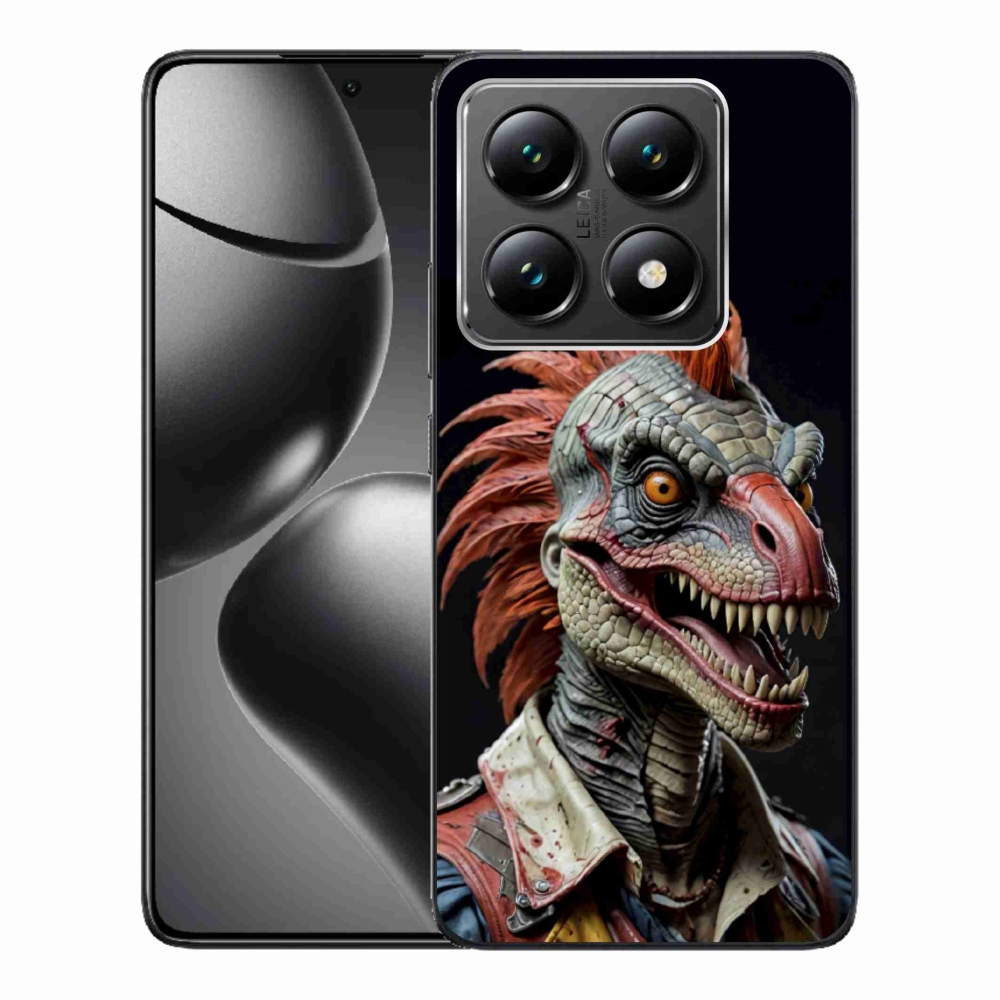Gél borítás mmCase a Xiaomi 14T-hez - punk dinoszaurusz
