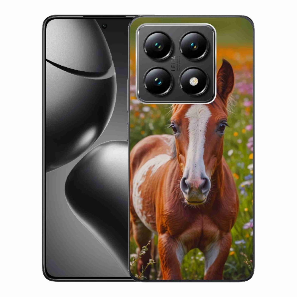 Gél borítás mmCase a Xiaomi 14T-hez - aranyos csikó