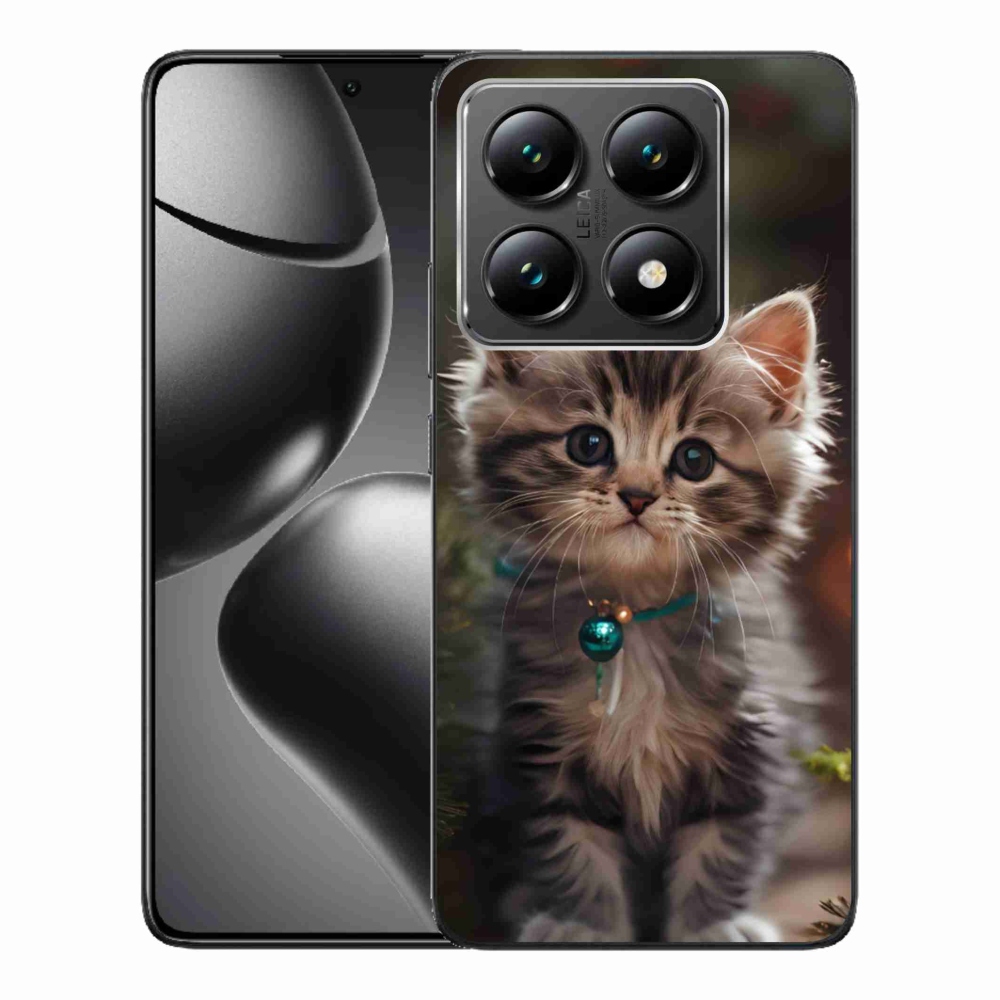Gél borító mmCase a Xiaomi 14T-hez - aranyos cica 11